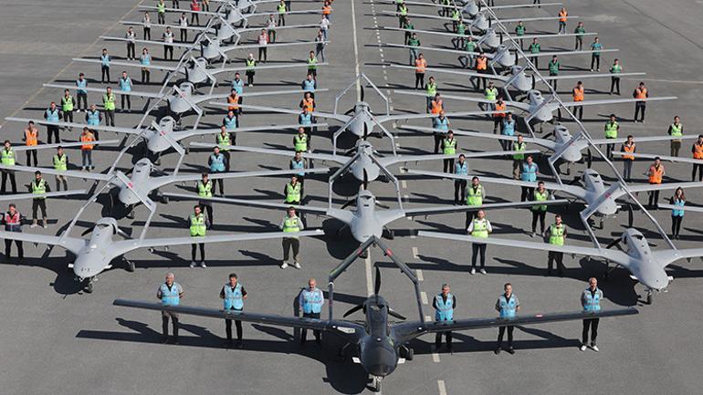 Bayraktar TB2den bir rekor daha 1 milyon uçuş saatini geçti