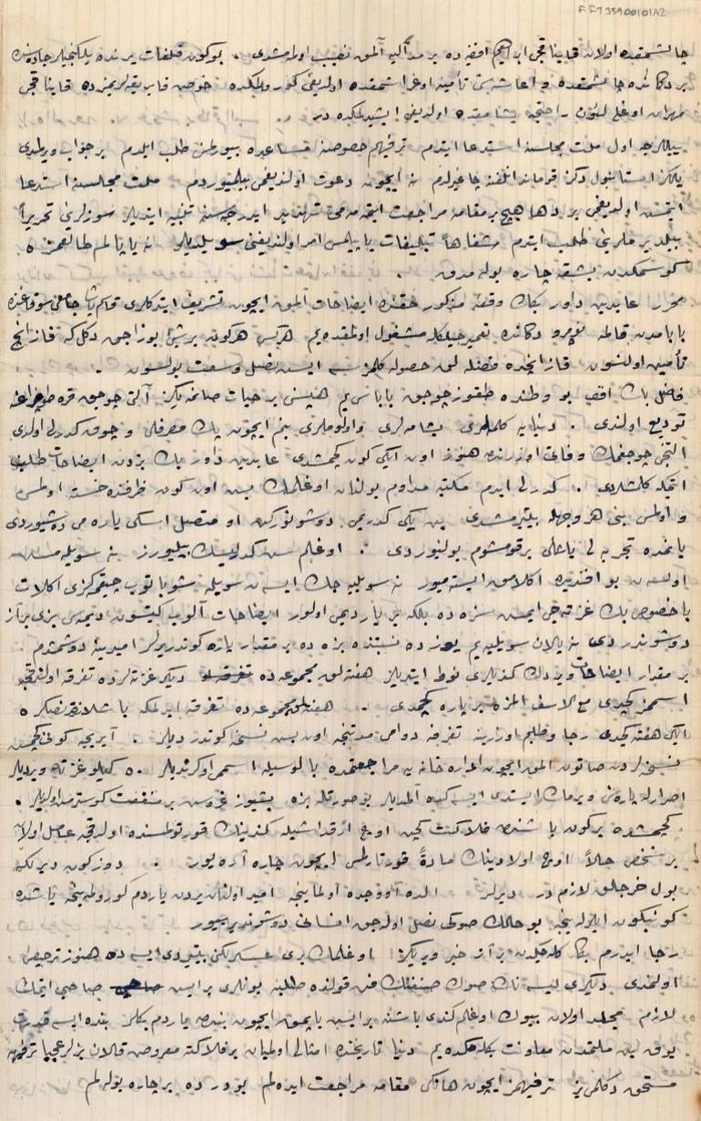 Çanakkale Savaşında 110 yıl önce batırılan Mesudiye Zırhlısı mürettebatının mektubu ortaya çıktı