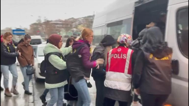 İstanbulda fuhuş operasyonu Yakalanmamak için yabancı numaralar kullanmışlar... 22 kişi gözaltında