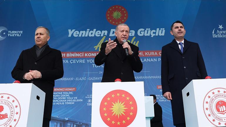 Son dakika... Cumhurbaşkanı Erdoğan: 2024 yılı sonu itibariyle konutların yüzde 45i tamamlandı