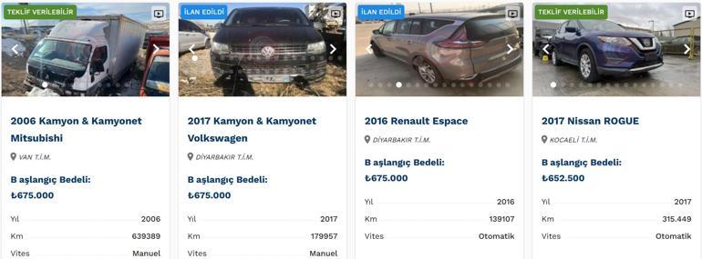 Son dakika haberi... Bakanlık lüks araçları ucuza satıyor... İhaleyle alabilirsiniz İşte satışta olan otomobiller