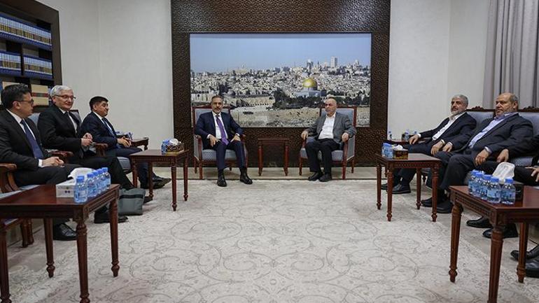 Son dakika haberi... Dışişleri Bakanı Hakan Fidan, Hamas yetkilileriyle Katarda görüştü