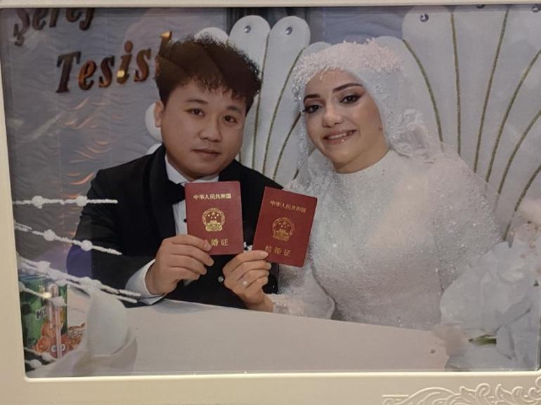 5 bin kilometre uzaktan gelen aşk: Müslüman olup Taha ismini alarak Neslihan ile evlendi