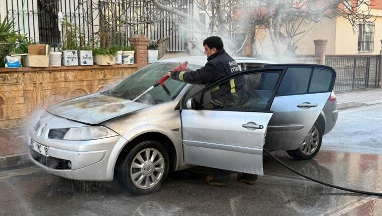 Komşusunun bıraktığı araca bindi, marşa basınca neye uğradığını şaşırdı