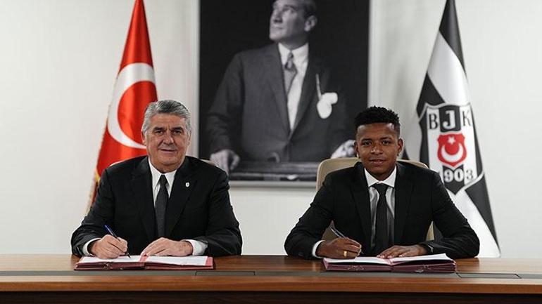 Beşiktaşın yeni transferi Keny Arroyo resmen imza attı