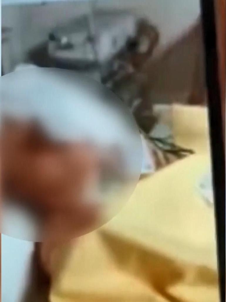 Özel hastanedeki görüntüler infial yaratmıştı Sanıklar: Yataktan kalkmaması için böyle yapmaktaydık, ilgimizden ötürü teşekkür aldık