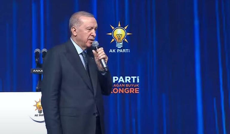Büyük Kongrede TÜSİADa tepki Cumhurbaşkanı Erdoğan: Kayıt dışı siyaset dönemi kapandı