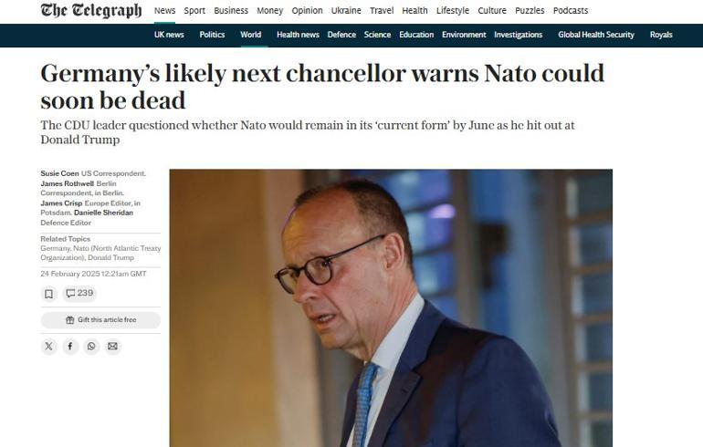 Son dakika: Almanyadaki seçim sonuçları Avrupayı sarsabilir Kopuş sinyali geldi...