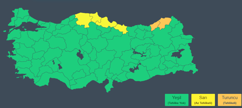 Meteorolojiden yeni hava durumu raporu... İstanbulda hava nasıl olacak 6 il için sarı ve turuncu kodlu kar yağışı uyarısı... Birçok ilde eğitime kar engeli