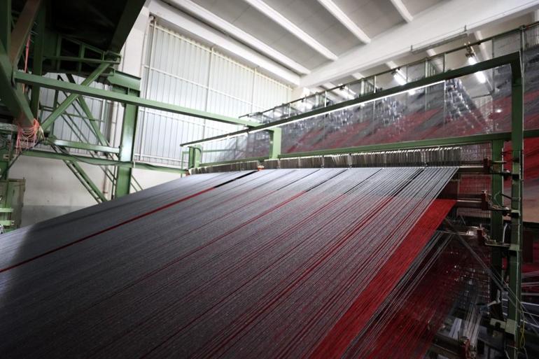 Umayyad Mosque's 5,500 square meters of specially produced carpets from Turkey