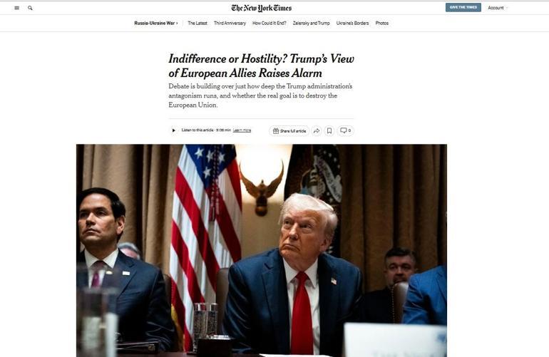 Trump son darbeyi vurdu, AB ayağa kalktı Çok sert açıklamalar: Misilleme tehdidi...