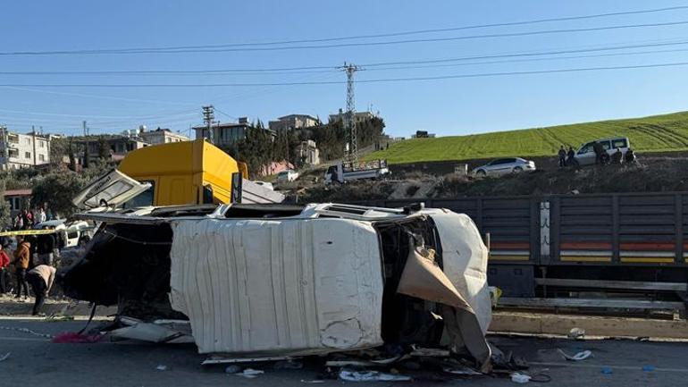 Hatayda trafik kazası: 6 can kaybı, 8 yaralı