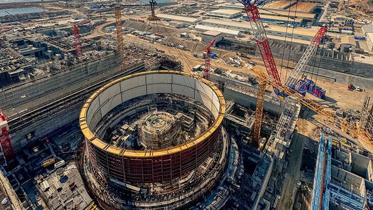 Akkuyu NGSnin 4. güç ünitesinde önemli aşama tamamlandı