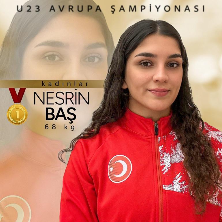 Milli sporculardan U23 Avrupa Güreş Şampiyonası’nda 2 altın madalya