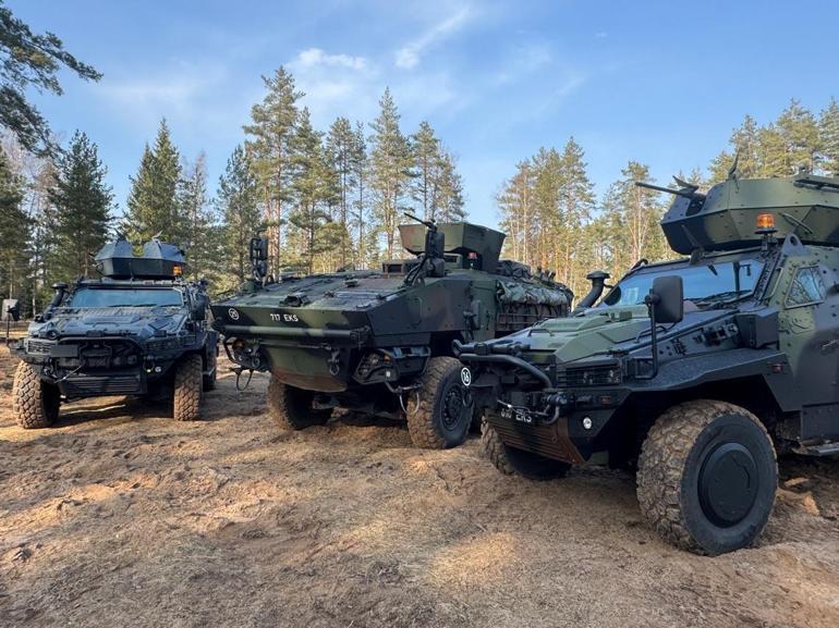 Estonyaya Türk zırhı... 50 ARMA 6x6 ve NMS 4x4ün teslimatı tamamlandı