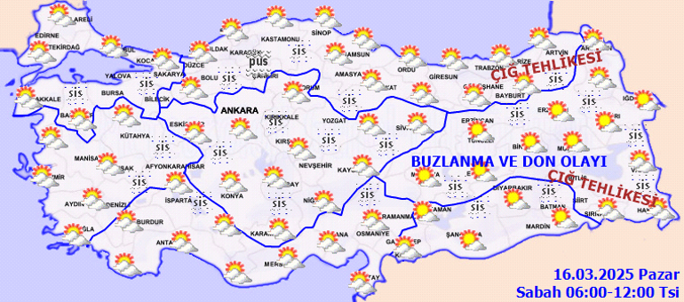 Son dakika hava durumu tahminleri il il 16 Mart Pazar | Bugün hava nasıl olacak, hafta sonu yağmur yağacak mı Meteorolojiden salı günü uyarısı: Kar geri geliyor