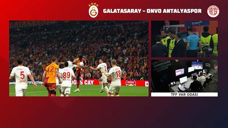 Süper Ligde 28. haftanın VAR kayıtları açıklandı Galatasarayın penaltısı, Beşiktaş maçındaki kırmızı kart...