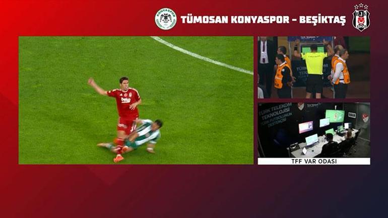 Süper Ligde 28. haftanın VAR kayıtları açıklandı Galatasarayın penaltısı, Beşiktaş maçındaki kırmızı kart...
