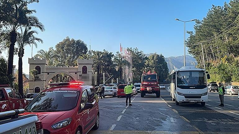 5 yıldızlı otelde yangın 685 kişi tahliye edildi