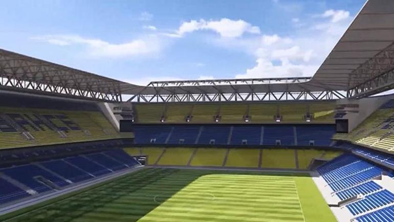 Fenerbahçe yeni stat projesini açıkladı Kapasite yükseliyor