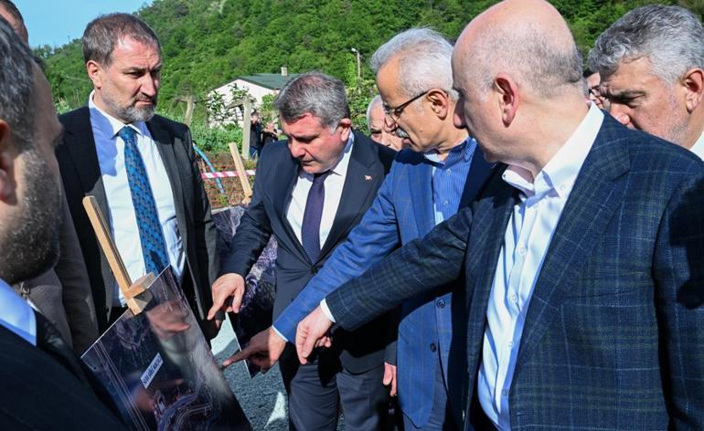Bakan Uraloğlu Trabzon Güney Çevre Yolunu inceledi