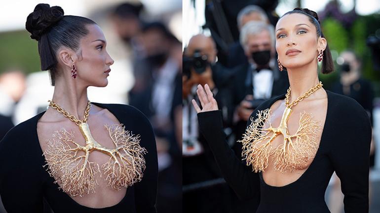 Ünlü modelin yeni imajı… İstediğini giyemeyince saçını değiştirdi