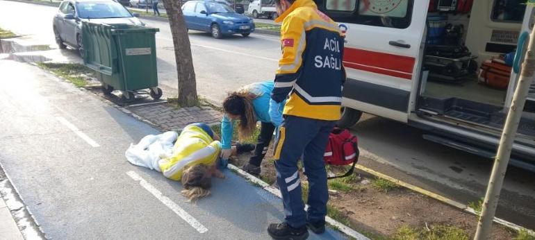 44 yaşındaki kadın otomobilden yol kenarına atıldı