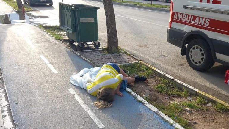 44 yaşındaki kadın otomobilden yol kenarına atıldı