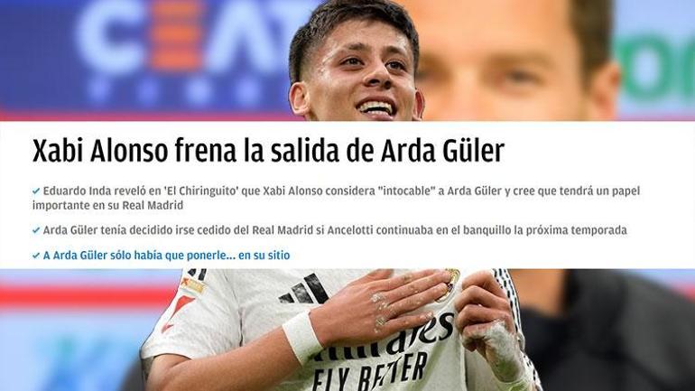 Arda Güler için müjdeyi verdi Xabi Alonso onu dünya yıldızı yapacak