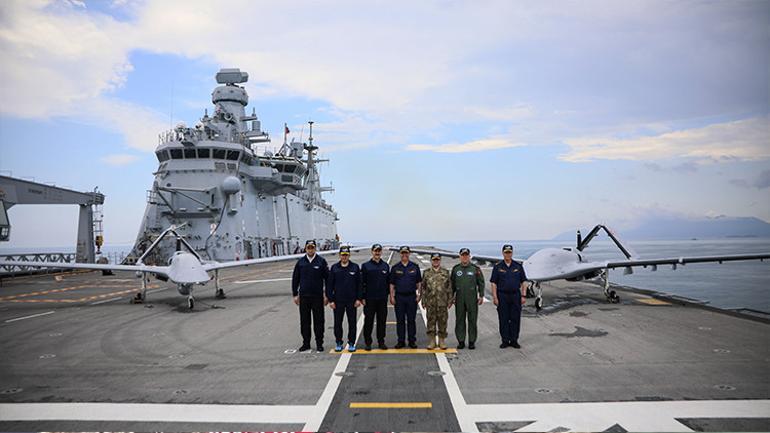 Bayraktar TB3 SİHA tatbikatta kullanıldı, kuvvet komutanları açıklama yaptı