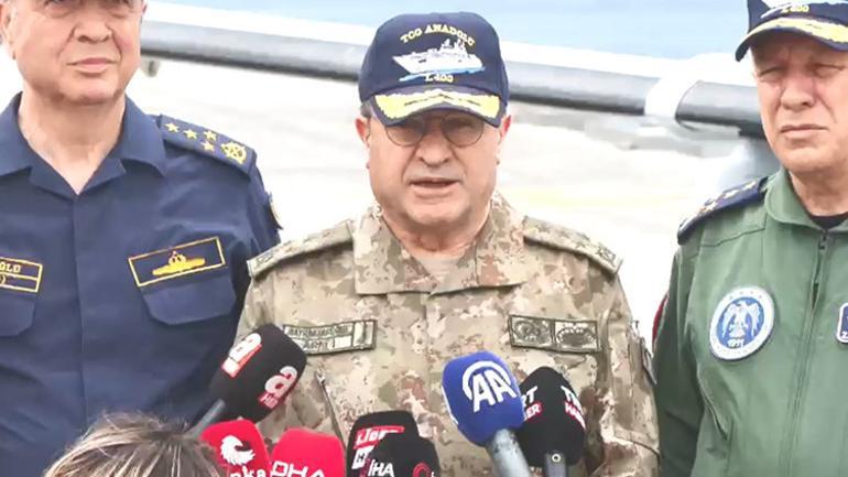 Bayraktar TB3 SİHA tatbikatta kullanıldı, kuvvet komutanları açıklama yaptı