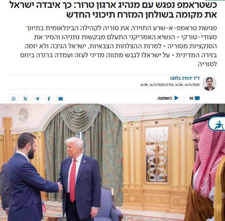  Orta Doğu masasındaki yerimizi kaybettik, Trump Türkiyeyi tercih etti