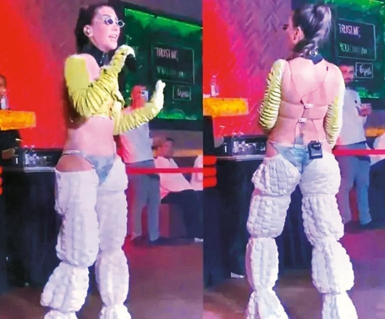 Hande Yener’in sıra dışı tarzı