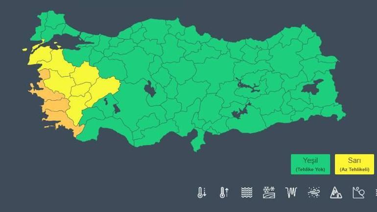 İstanbulda hafta sonu planı yapanlar dikkat Meteorolojiden uyarı üstüne uyarı geldi... Turuncu ve sarı kodlu alarm