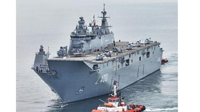  TCG Anadolu Milli Mücadele rotasında