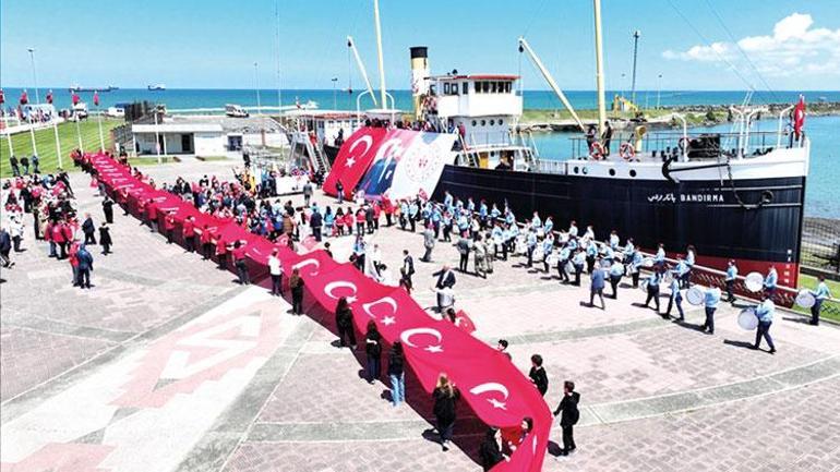  TCG Anadolu Milli Mücadele rotasında