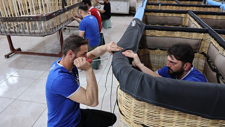 Kapadokyanın balonları yüzde yüz yerli ve milli oldu