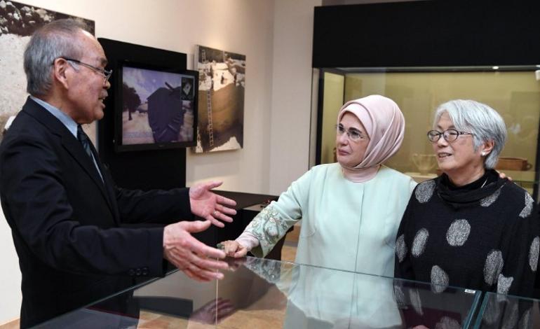 Japon arkeolog Omura hayatını kaybetti Emine Erdoğandan taziye mesajı