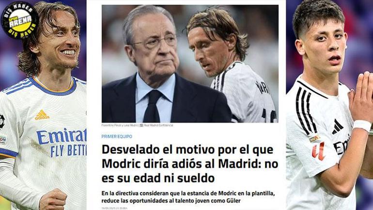 Luka Modric’in ayrılığında Arda Güler detayı Florentino Perez ile görüşme yapacak