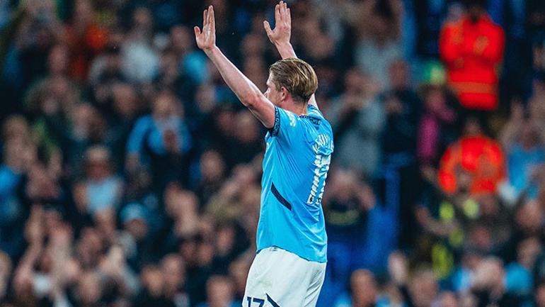 Manchester Cityde Kevin De Bruynenin heykeli dikiliyor Pep Guardioladan veda gözyaşları...