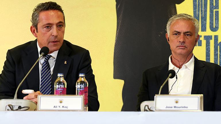 Fenerbahçe’de soğuk savaş başladı Ali Koç ve Mourinho arasında gerilim