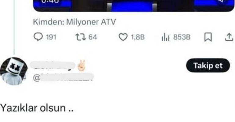 Yarışma programındaki soruyu bilemedi, sosyal medyada gündem oldu... Programdan sonra linç edildim