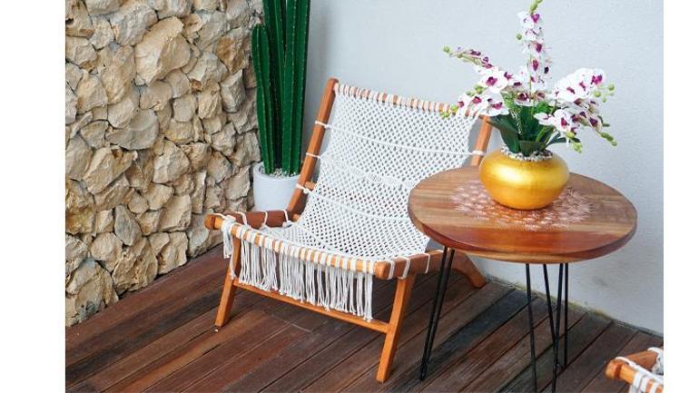 En tarz balkon sefası