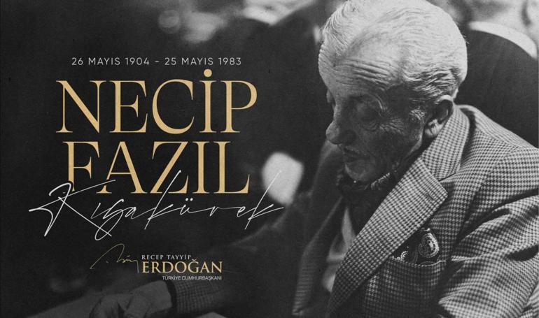 Cumhurbaşkanı Erdoğan, Necip Fazılı andı