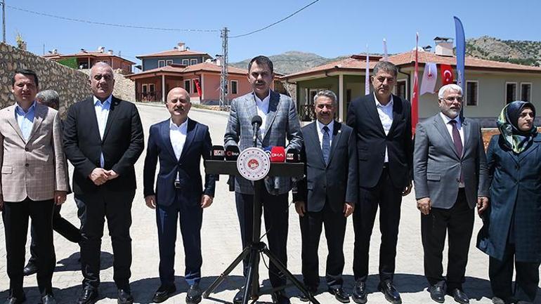 Bakan Kurum duyurdu... 250 bininci konut Haziranda Kahramanmaraşta teslim edilecek