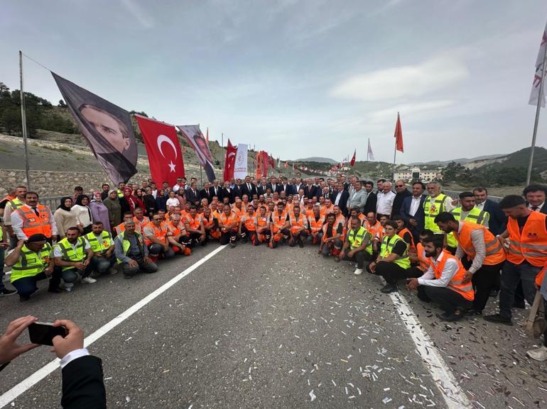 Bolu Göynük çevre yolu açıldı... Bakan Uraloğlundan yeni otoyol müjdesi