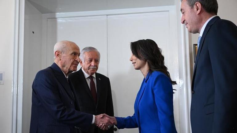 Son dakika... DEM Parti heyeti, MHP lideri Bahçeli ile görüşüyor