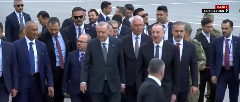 Cumhurbaşkanı Erdoğan, Laçın Havalimanının açılışını yaptı