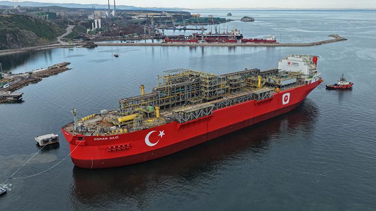 Osman Gazi yola çıktı 8 milyon evin gaz ihtiyacını karşılayacak