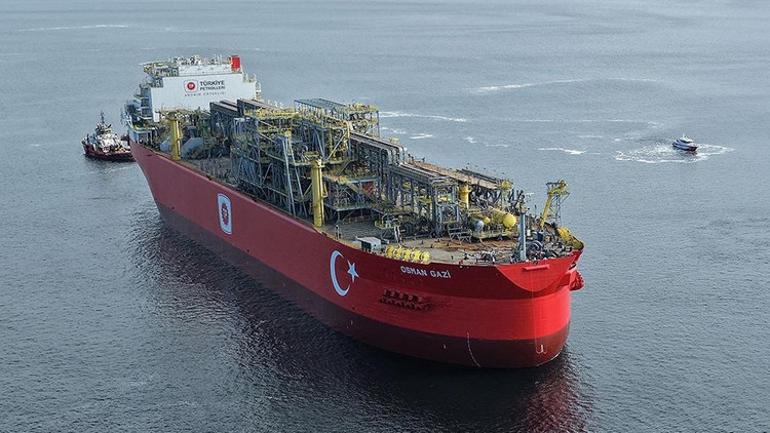 Osman Gazi yola çıktı 8 milyon evin gaz ihtiyacını karşılayacak